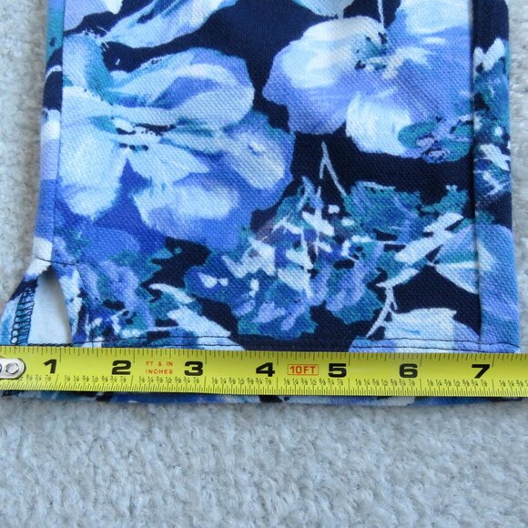 NWOT Belle by Kim Gravel Perfect Pique Fresh Picked Capri, Petite XXSP Twilight - Picture 12 of 15